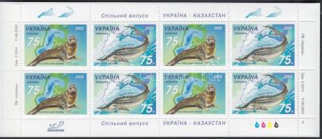 Sea &#8203;&#8203;Animals stamp-booklet, Tengeri állatok bélyegfüzet