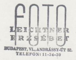 cca 1930-1940 Leichtner Erzsébet vintage fotója Szentpál Olga tánccsoportjának tagjairól, a Szentpál...