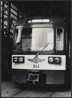 cca 1970-1980 Budapest, HÉV szerelvények, állomások, 7 db fotó, 18x24 cm