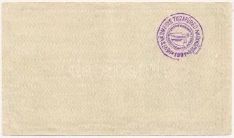 1918. 200K "A 2073", hullámos hátlappal, "Heves Vármegye Tiszafüred Nagyközség 1901&q...