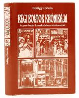 Szilágyi István: Régi boltok krónikája. A pest-budai kereskedelem történetéből. Bp., 1986, Közgazdasági és Jogi Könyvkiadó. Vászonkötésben,  régi üzletreklámokkal gazdagon díszített papír védőborítóval, jó állapotban.