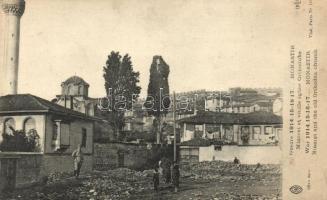 Bitola, Monastir; minaret and old Orthodox church