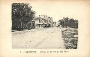 Bitola, Monastir; Entrée de la rue du Roi Pierre / Peter street (EK)