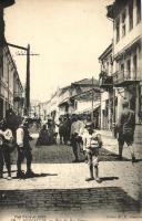 Bitola, Monastir; Rue du Roi Pierre / Peter street (cut)