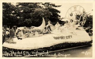 1948 Portland, Rose Festival, The Flooded City - Undaunted (EK)