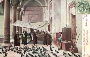 Constantinople, Les pigeons de Sultan Bayszid (EK)