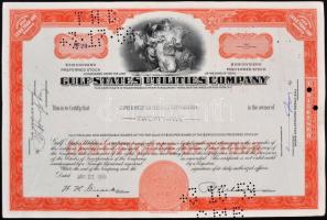 Amerikai Egyesült Államok 1949-1959. "Gulf States Utilitie Company" részvényelismervénye 1...