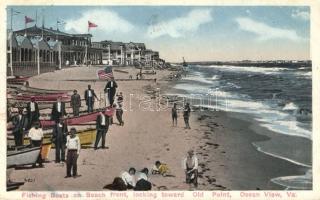 Ocean View, beach, fishing boats (EK)