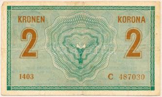 1914. 2K "C" sorszámjel T:III