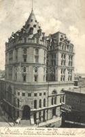 New York City, Cotton Exchange, S. Cochran english boot maker,  restaurant (EB)