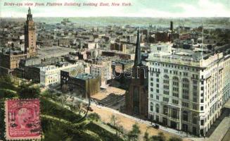 New York City, view from Platiron Building (wet damage)