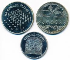 1984. 20Ft + 1984. 100Ft + 1985. 100Ft "FAO" T:PP,BU