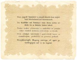 1848. 10Ft "Kossuth bankó" T:III,III-
Adamo G111