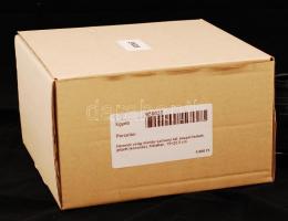 Herendi virág mintás szószos tál, kézzel festett, jelzett (koronás), hibátlan, 15×22,5 cm