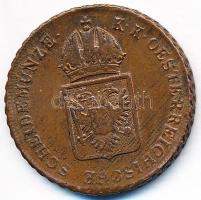 1816G 1Kr Cu T:3
Unger III.: 1406.c, Huszár: 2060