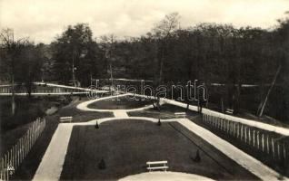 Miskolc, Tapolca-fürdő, park, csónakázó tó