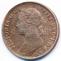 Nagy-Britannia 1881. 1f Br T:2-,3
Great Britain 1881. Farthing Br C:aVF