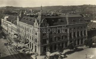 Zalaegerszeg, Arany bárány szálloda, automobil, Zrínyi kiadása