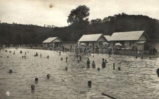 Miskolc, Tapolca-fürdő, strandfürdő, kiadja László Ervin (fl)