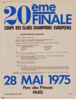 1975 BL Bayern - Leeds műsorfüzet, sok képpel