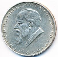 Ausztria 1929. 2Sch Ag "Theodor Billroth" T:2 Austria 1929. 2 Schilling Ag "Theodor B...