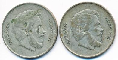 1947. 5Ft Ag "Kossuth" (2x) T:2-
Adamo F8.1