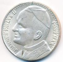 Lengyelország 1982. "II. János Pál pápa / 600 éves a Jasna Góra-i kolostor" Ag emlékérem (...