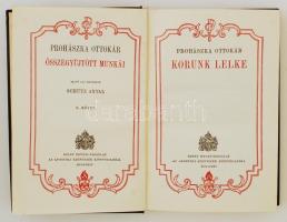 Prohászka Ottokár Összegyűjtött munkái: Korunk lelke. X. kötet. Budapest, 1928, Szent István- Társul...