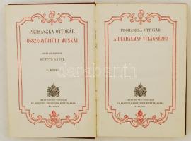 Prohászka Ottokár Összegyűjtött munkái: A diadalmas világnézet. V. kötet. Budapest, 1927, Szent Istv...