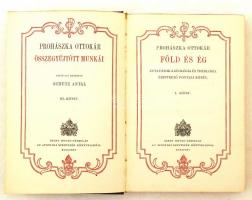Prohászka Ottokár Összegyűjtött munkái:Föld és ég. Kutatások a geológia és theológia érintkező pontj...