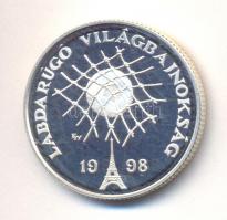 1997. 750Ft Ag "Labdarúgó VB" T:PP Dísztokban. Tanúsítvánnyal