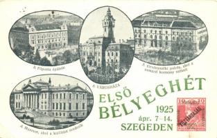 1925 Szeged, Első Bélyeghét (EK)