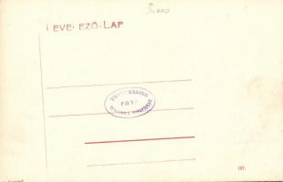 Szeged, Államfogház (hátoldalán elcsúszott nyomás)