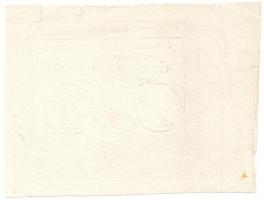 Franciaország 1793. 50s "Assignata" ívszéllel, vízjellel és szárazpecséttel T:III
France 1...