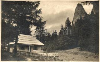 Egyes-kő. a B.T.E. Csiki csoportjának turistaháza / tourist house, foto J. Fischer (EK)