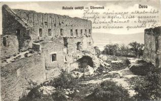 Déva, várromok / castle ruins (fa)