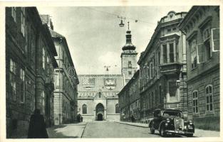 Zagreb, Cirilometodska ulica / street, automobile