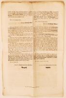 1853 Ő cs. kir. Fensége Ferdinánd Miksa Főherczeg felhívása bécsi templom építésre az Ő cs. kir. Apo...