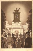 1941 Budapest, Nemzetközi Vásár, Franck kávé pavilonja s: Gebhardt (EK)