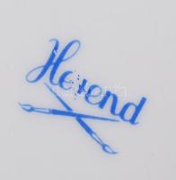 Herendi csipkebogyós kaspó, kézzel festett, jelzett (tanuló), hibátlan, m:8,5 cm, d:11,5 cm