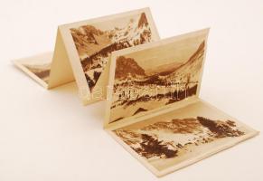 cca 1920 Tátra 6 képet tartalmazó leporello / Leporello with 6 pictures