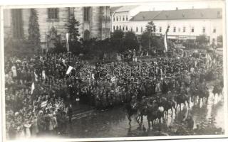 1940 Kolozsvár, bevonulás / entry of the Hungarian troops photo (EK)