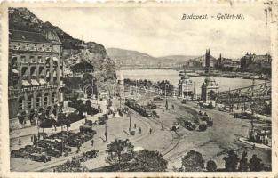 Budapest XI. Gellért tér, autó (EK)