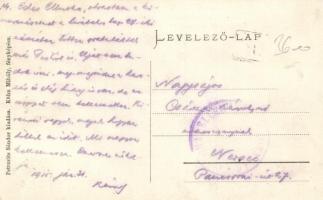 Újmoldova, Templom tér, M. Bauer K. üzlete / church, square, shop (EK)