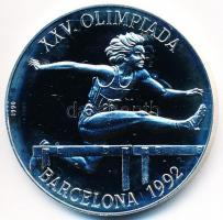 Kuba 1990. 10P Ag "XXV. Nyári Olimpia Barcelona 1992" T:PP
Cuba 1990. 10 Pesos Ag "XX...