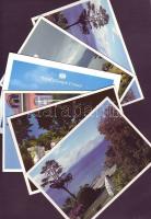 23 db külföldio tájképes lap közte több egzotikus, másodpéldányok is