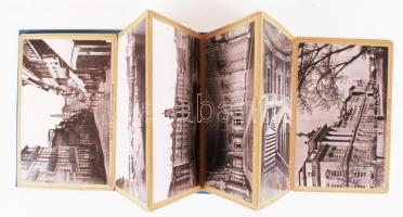 cca 1900 Porto 12 fotót tartalmazó leporelló / cca 1900 Porto booklet with 12 photos 17x12 cm