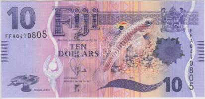 Fiji 2013. 10$ T:I- Fiji 2013. 10 Dollars C:AU