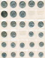 Amerikai Egyesült Államok 1940-1964. 5c "Jefferson" (7x) + 1956-1981. 1c "Lincoln&quo...