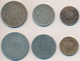 Románia 1924-1944. 1l-20L (6x) T:vegyes
Romania 1924-1944. 1 Leu - 20 Lei (6x) C:mixed